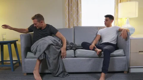 Str8togay.com: Handjob together with long haired american young twink Kaleb Stryker