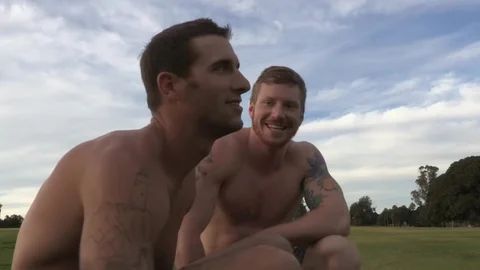 SeanCody.com: Jock David with hairy Peter bareback flip flop sex