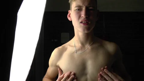 EastBoys.com: Very cute & hairy Casper Ivarsson massage