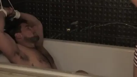 Bromo - Tattooed american hunk Addison Graham playing with big dick Aspen