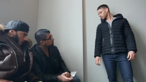 Jizz Orgy - Sex scene escorted by piercing american William Seed in the bed