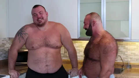 BearBack: Piercing Hunter Scott and Brad Kalvo rimming