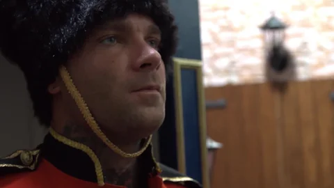 Men of UK: Sex scene together with piercing european Billy Essex escorted by muscled Damon Heart
