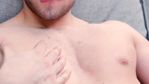 Next Door Male - Athletic Derek Hart cum on face masturbating
