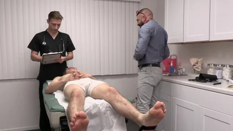 DoctorTapes: Medical hard nailining along with horny Darron Bluu