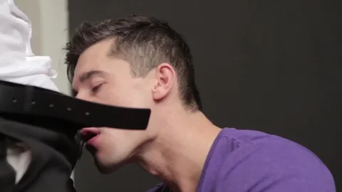 The Gay Office - Tattooed Jay Roberts has a passion for hard slamming