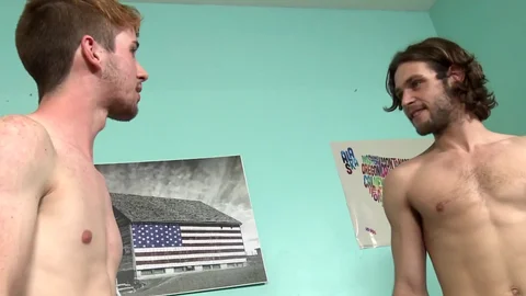 Cock Virgins - Athletic Jake Nelson facial cock sucking