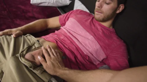 Next Door Taboo: Two Studs Go Bareback Bonkers