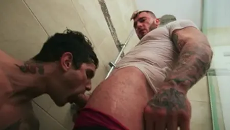 Drill My Hole: Tattooed Pierre Fitch fucking with big dick William Seed