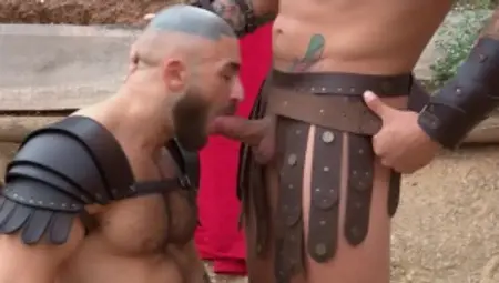 Drill My Hole - Plowing hard together with Francois Sagat beside Ryan Bones