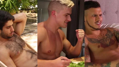 Drill My Hole: Tattooed Seth Knight & Aston Springs rough anal fucking