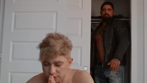 Bromo - Super slim Ryan Bones and big dick 18 yr old Daniel Hausser throat fuck