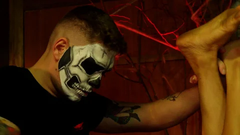 Whipped and Used: Galiel's Halloween with Master Aaron