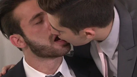 TheGayOffice.com - Twink Jacob Ladder in a suit anal sex