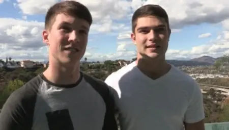 SeanCody: Athletic Cole & Tanner bareback butt fuck