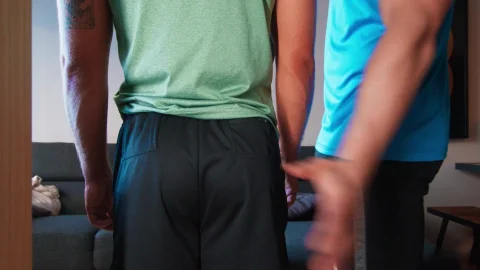 Men: Cock-Sucking Roommate's Lookalike Delivers
