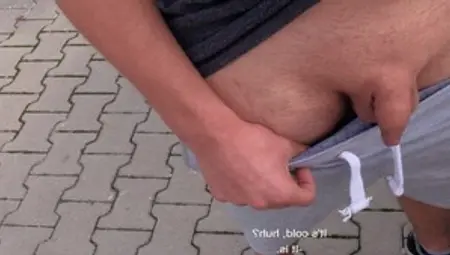 CzechHunter - Hairy biker enjoys greatly bareback masturbation public sex