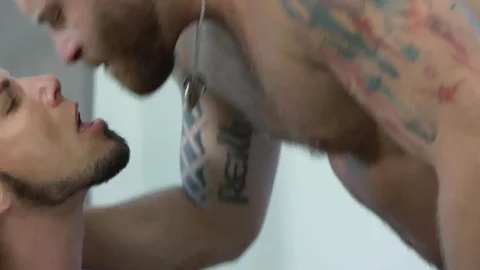 Icon Male: Archer Croft doggy fucking in office