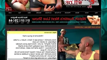Austin Wilde: Horsecock's Live Cam Cumsplatter