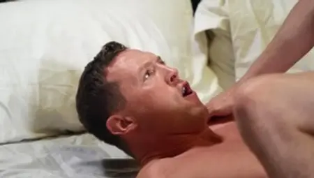 DrillMyHole.com: Athletic very slim american twink Joey Mills challenge in the bed
