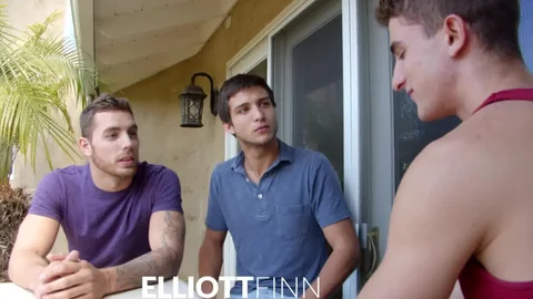 NextDoorBuddies - Tattooed Carter Woods masturbation sex scene