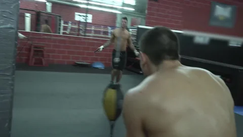 JizzOrgy: Muscle Trenton Ducati group sex gagging