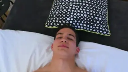 Czech Hunter - Slim Czech guy amateur blowjob cum in the bed