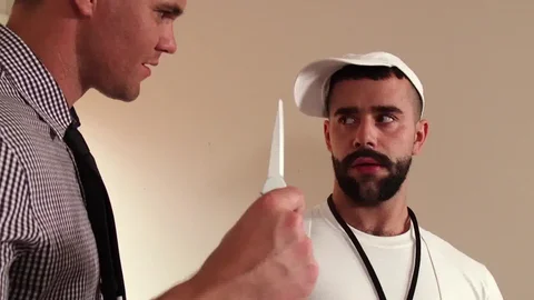 The Gay Office: Hunk Beau Reed escorted by Teddy Torres rimming