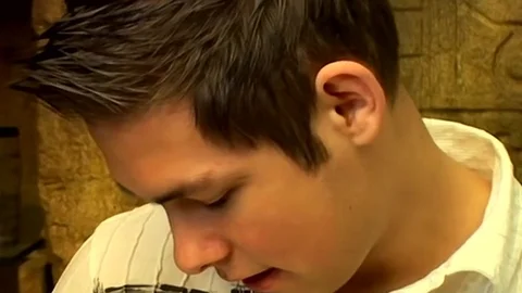 BeddableBoys.com: European Cristian jerking uncut dick