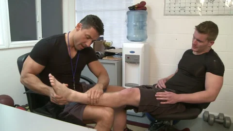 Men: Feet Licking Twinks for Coach