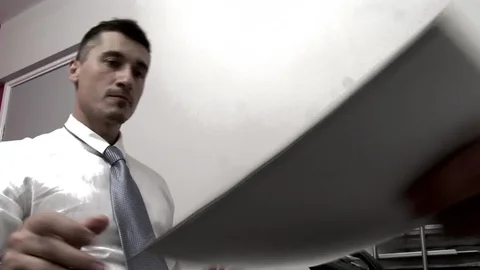 TheGayOffice.com: Sloppy fucking together with Jay Roberts in company with Spencer Reed