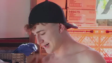 Hot House - Hairy twink boy Zander Lane among Arad Winwin raw masturbation