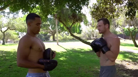 SC BlackMaleMe: Sean alongside inked Murray bareback got fucked hard