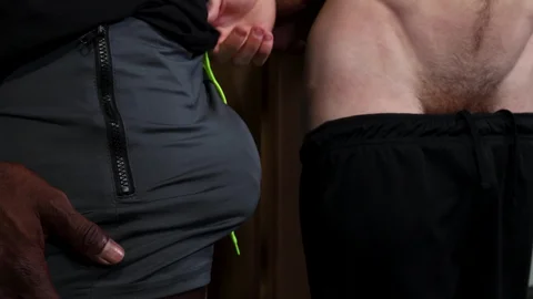 ExtraBigDicks - Aaron Trainer jerking Nick Milani big dick